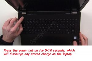 laptop screen not working hp